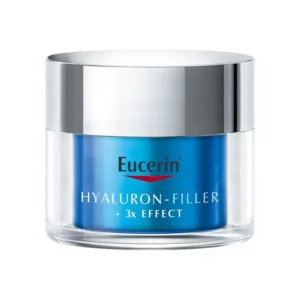 EUCERIN HYALURON FILLER 3 EFFECT GEL CREME SOIN DE NUIT BOOSTER D’HYDRATATION 50ML