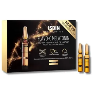 ISDIN ISDINCEUTICS FLAVO C MELATONIN SERUM REPARATEUR NUIT 30 AMPOULES X 2ML