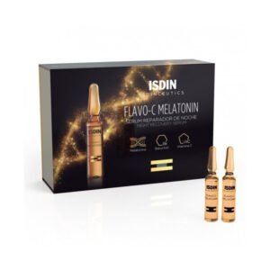 ISDIN ISDINCEUTICS FLAVO C MELATONIN SERUM REPARATEUR NUIT 10 AMPOULES X 2ML