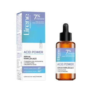 LIRENE SERUM HYDRATANT ACID POWER HYDROLAT DE BLUET 30ML