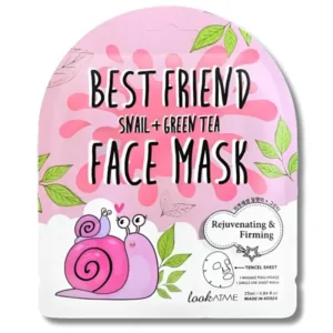 Best Friend (Snail + Green Tea) Tencel Face Mask - Look At Me