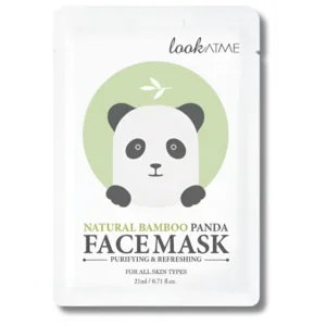 Natural Bamboo Panda Face Mask - Look At Me