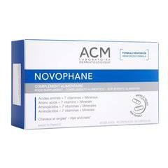 ACM NOVOPHANE COMPLEMENT ALIMENTAIRE 60 GÉLULES ANTICHUTE DE CHEVEUX