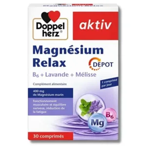 DOPPELHERZ AKTIV MAGNESIUM RELAX 30 COMPRIMES