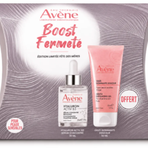 AVENE - COFFRET BOOST FERMETE : SERUM HYALURON ACTIV B3 + GELÉE GOMMANTE DOUCEUR 50ML OFFERTE