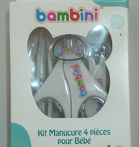 BAMBINI KIT MANUCURE 4 PIECES