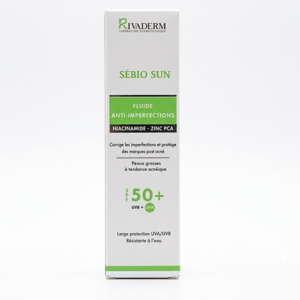 RIVADERM SEBIO SUN FLUIDE ANTI IMPERFECTIONS SPF50+ 50GR