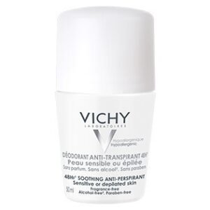 VICHY DEODORANT ANTI TRANSPIRANT 48H PEAUX SENSIBLES 50ML