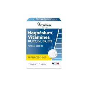 VITAVEA MAGNESIUM B1 B2 B6 B9 B12 EFFERVESCENT 24 COMPRIMES