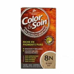 3 CHÊNES COLOR & SOIN COLORATION BLOND BLÉ 8N